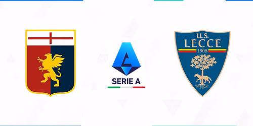 Genoa vs Lecce at Stadio Luigi Ferraris