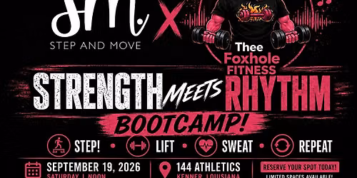 Strength meets rhythm bootcamp