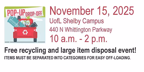 November Pop-Up Drop-Off