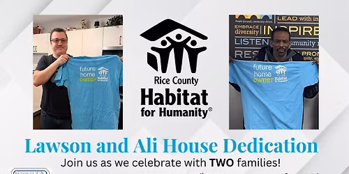 Lawson and Ali House Dedication