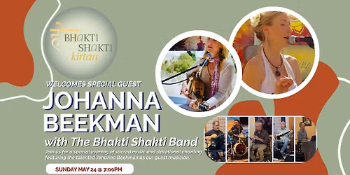 Johanna Beekman visits Bhakti Shakti Kirtan