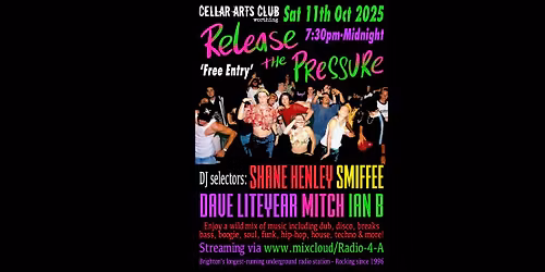 Radio 4A LIVE at the Cellar Arts Club!