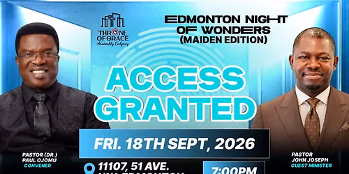 EDMONTON NIGHT OF WONDERS
