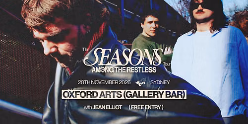 Among The Restless Presents 'The Seasons Tour' : Sydney : November 20th 2026