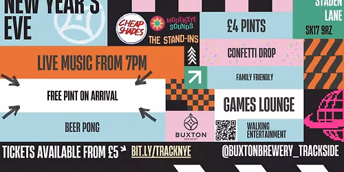 Trackside Presents: NYE - The Ultimate House Party