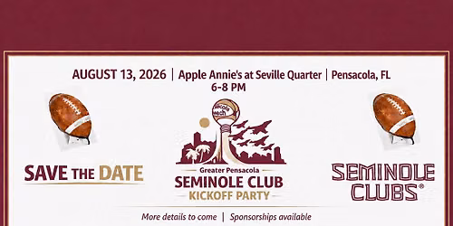 Greater Pensacola Seminole Club Kick off