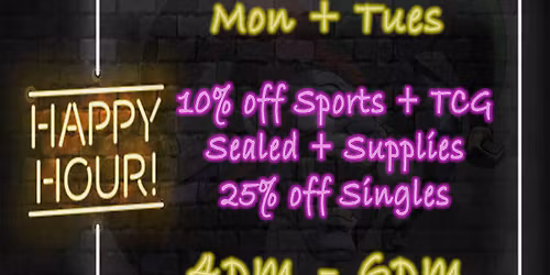 Trade Night and Happy Hour