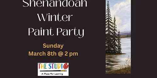 Shenandoah Winter Paint Party