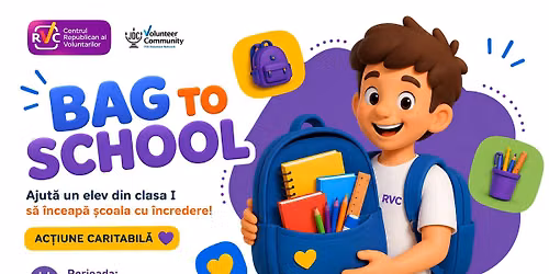 Ac\u021biunea caritabil\u0103 \u00abBag to School\u00bb