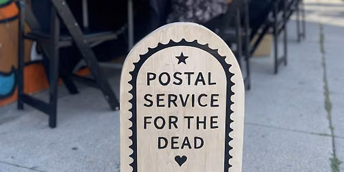 Postal Service for the Dead Pop-up at Antigua Coffee