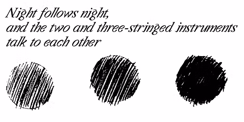 Night follows night,