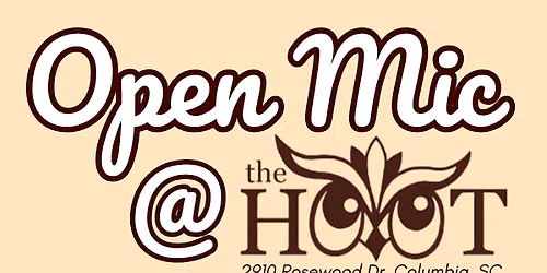 Open Mic Night @ The Hoot