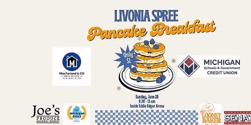 Pancake Breakfast at the Livonia Spree