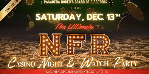 NFR Watch Party & Casino Night