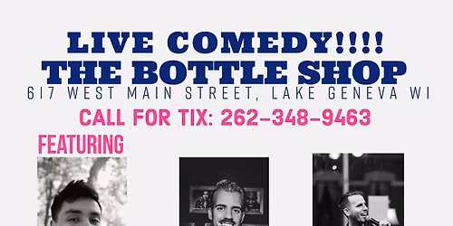 Stand Up Comedy Show with THREE comedians