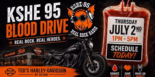 KSHE 95 Blood Drive