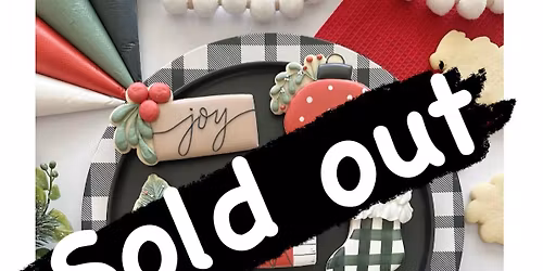 Farmhouse Christmas Cookie Decorating Class