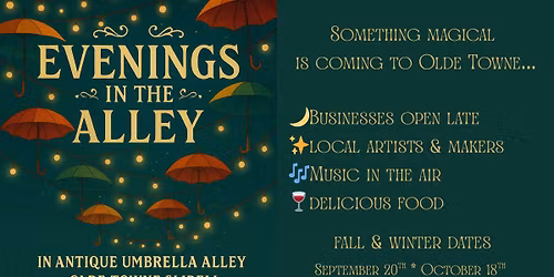 Evenings in the Alley - November 15th