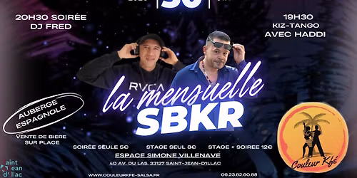 Stage KizTango & Soir\u00e9e SBKR