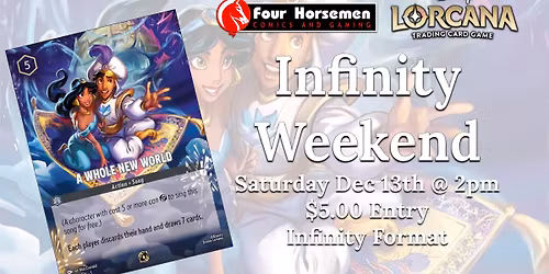 Lorcana TCG Infinity Weekend