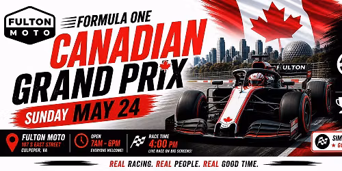 Formula 1 Watch Party and F1 Simulator