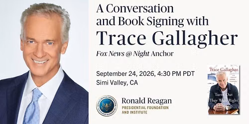Conversation and Book Signing with Trace Gallagher