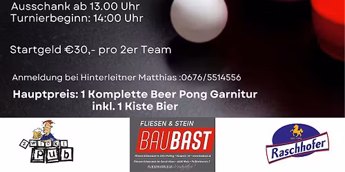 4. Beer Pong Turnier \ud83c\udf7b