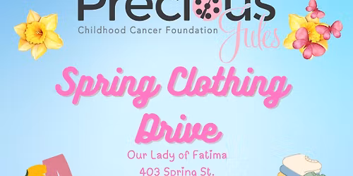 Spring Clothing Drive