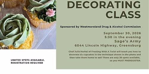 Cupcake Decorating Class