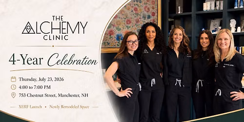 The Alchemy Clinic's 4-Year Celebration