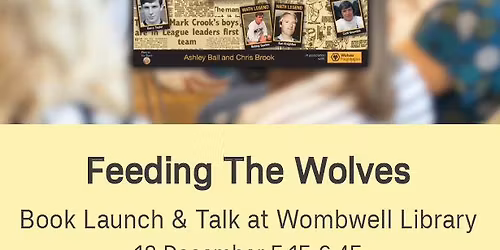 Feeding The Wolves book launch and talk