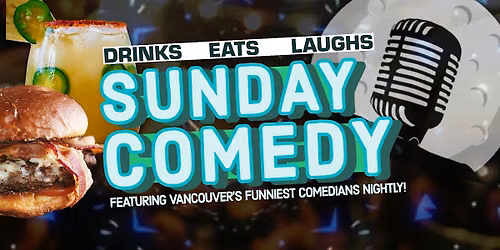SUNDAY NIGHT STAND UP COMEDY at COMEDY AFTER DARK