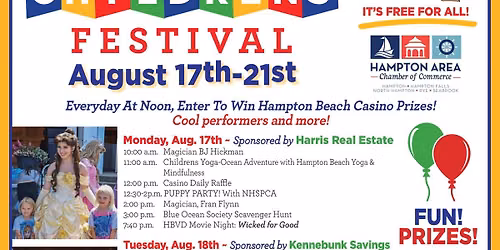 Hampton Beach Children's Festival