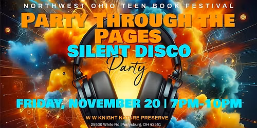 Party Through the Pages: A Silent Disco Fundraiser