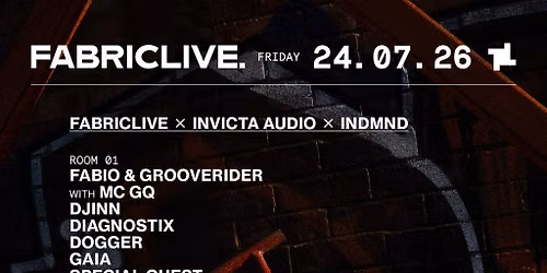 FABRICLIVE: Fabio & Grooverider, Djinn, Diagnostix, dogger, Gaia