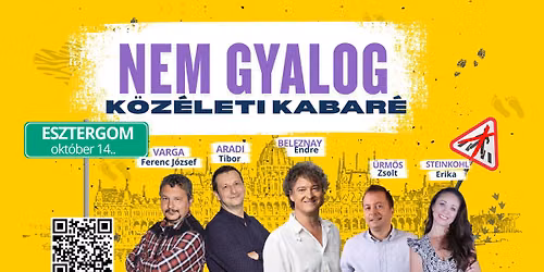 NEM GYALOG - K\u00f6z\u00e9leti kabar\u00e9 ESZTERGOM