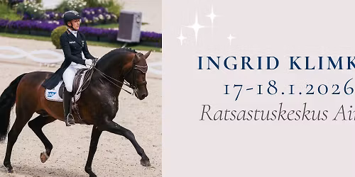 Ingrid Klimke ratsastusklinikka