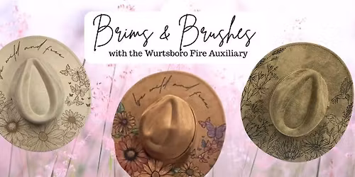 Brims and Brushes Hat Painting Event