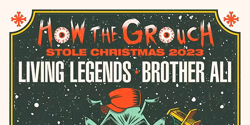How The Grouch Stole Christmas at The UC Theatre