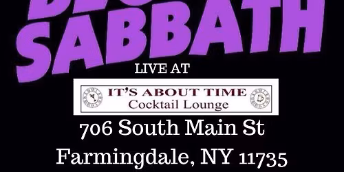 Bloody Sabbath Live at It's About Time