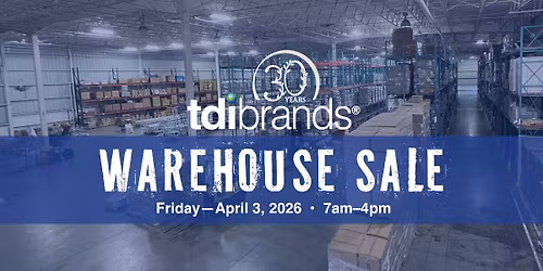 TDI Brands Warehouse Sale