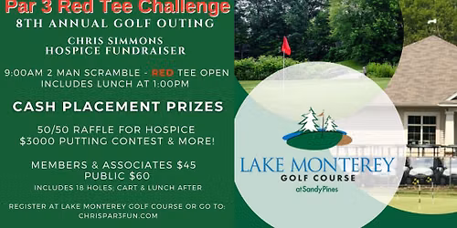 Red Tee Challenge - Hospice Fundraiser