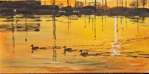 RIPON Paint Night - Sunset on the Docks