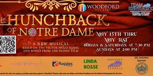 Woodford Theatre Presents: The Hunchback of Notre Dame