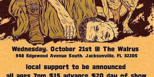 Doom Scroll and Helga Pataki in Jacksonville at The Walrus
