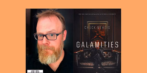 Chuck Wendig, author of THE CALAMITIES- a Boswell event