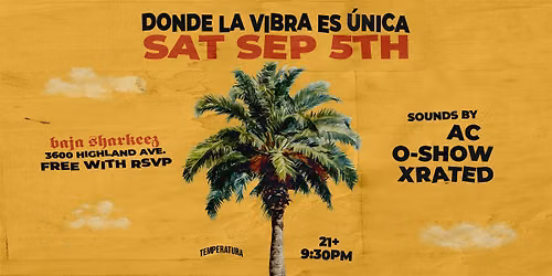 Temperatura Party \u2013 Latin, Reggaeton, Hip-Hop