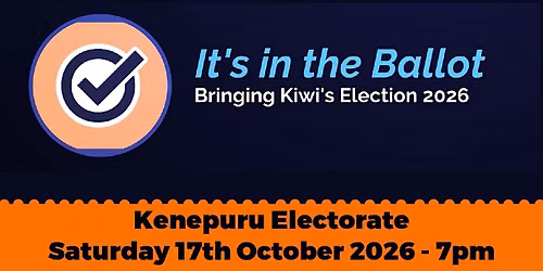 It's in the Ballot - Kenepuru Electorate - IN Studio