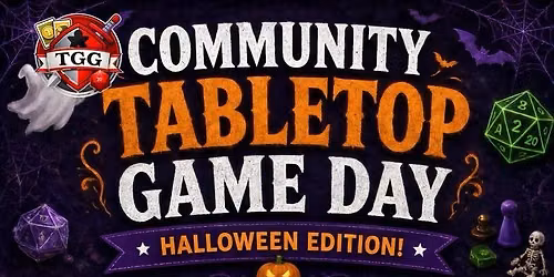 Tabletop Gaming Guild 27th Library Game Day!