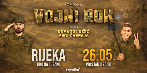 VOJNI ROK I Rijeka, 26.5.2026.